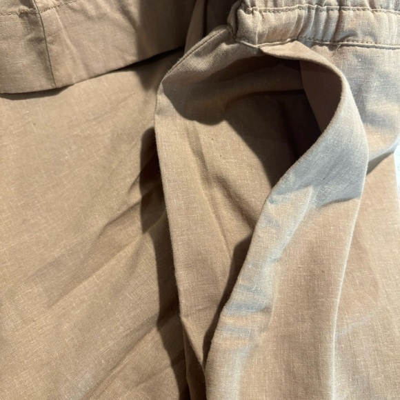 FRANK & OAK Sz L Jumpsuit The Kapok Button Closure Drawstring Pockets NEW - Picture 13 of 13